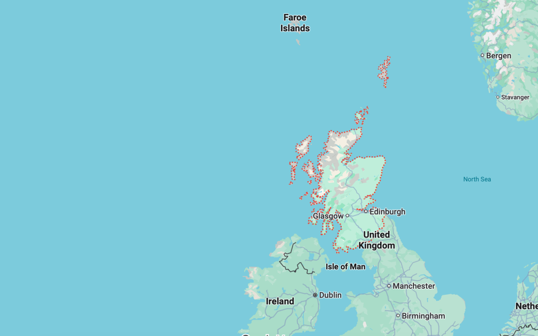 UK Space Energy Initiative: Environmental Impact Assessment Scoping Review of an Offshore Rectenna in Scotland